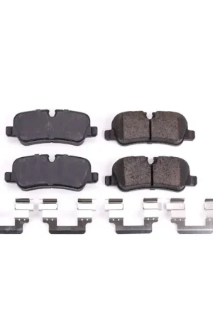 Time-Limited Power Stop 05-09 Land Rover LR3 Rear Z17 Evo Ceramic Brake Pad w/Hardware