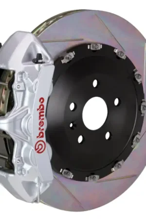 Save Now Brembo 03-07 Cayenne/S/Turbo Fr GT BBK 6Pis Cast 405x34 2pc Rotor Slotted Type1-Silver