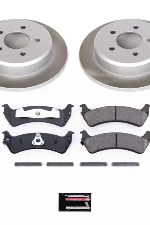 Power Stop 01-02 Ford Explorer Sport Rear Semi-Coated Rotor Kit Top Rated