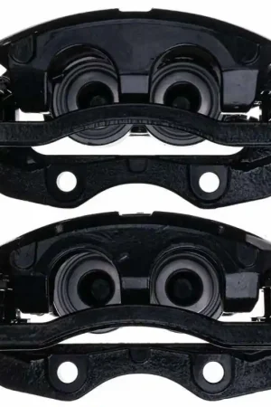 Editor’s Pick Power Stop 03-06 Cadillac Escalade Rear Black Caliper - Pair w/Bracket