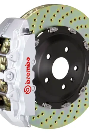One Day Deal Brembo 16-23 Metris (W447) Front GT BBK 6 Piston Cast 380x34 2pc Rotor Drilled-Silver