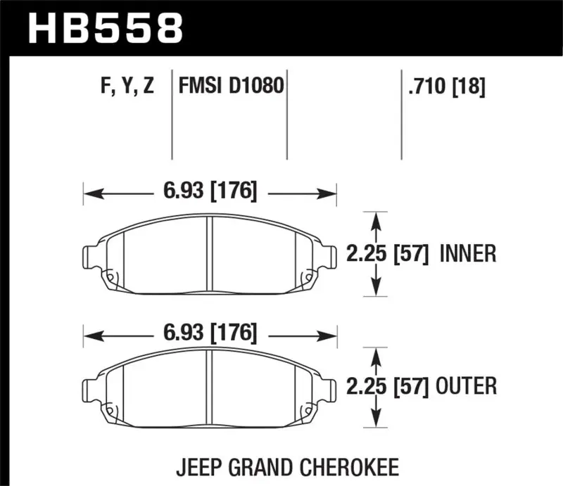 Hawk HPS Street Brake Pads Price Cut