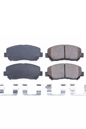 Save Now Power Stop 15-17 Chrysler 200 Front Z17 Evolution Ceramic Brake Pads w/Hardware