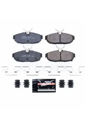 Power Stop 2012 Ford Mustang Rear Z23 Evolution Sport Brake Pads w/Hardware Best Price