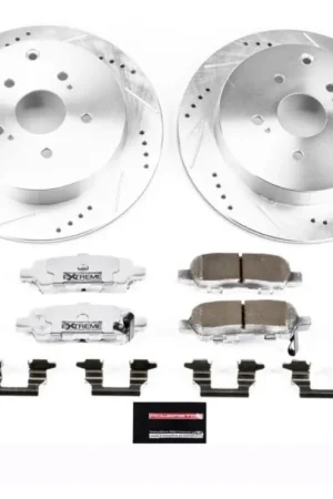 Power Stop 09-13 Suzuki Grand Vitara Rear Z26 Street Warrior Brake Kit Warranty Included