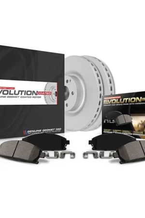 Free Shipping Power Stop 98-03 Toyota Sienna Front Z17 Evolution Coated Brake Kit