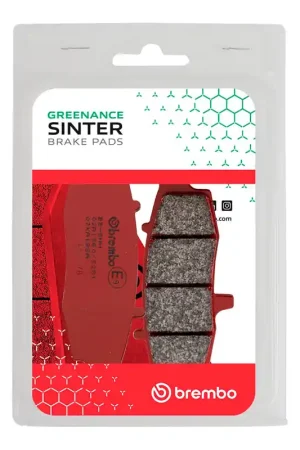 Brembo OE 11-11 Kawasaki Ninja R Right 400cc Sinter Brake Pad - Front Trusted Brand