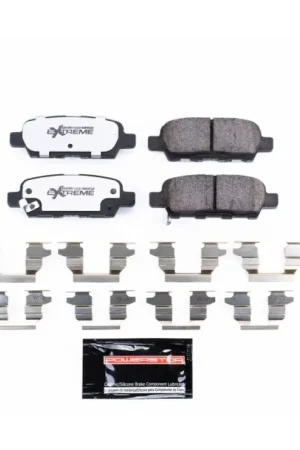 Latest Power Stop 08-10 Infiniti EX35 Rear Z26 Extreme Street Brake Pads w/Hardware
