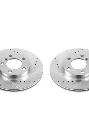 Affordable Power Stop 11-16 Mini Cooper Countryman Front Evolution Drilled & Slotted Rotors - Pair