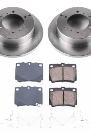 Power Stop 97-04 Mitsubishi Montero Sport Rear Autospecialty Brake Kit Original