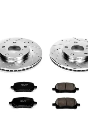 Power Stop 97-01 Lexus ES300 Front Z23 Evolution Sport Brake Kit Trusted Brand