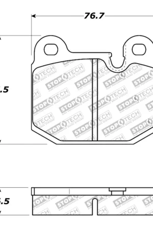 StopTech Street Touring Brake Pads Luxury