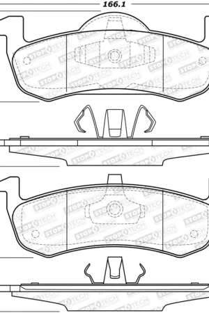 StopTech Street Brake Pads Fresh Stock