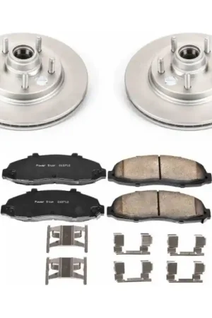 New Arrival Power Stop 00-03 Ford F-150 Front Z17 Evolution Geomet Coated Brake Kit