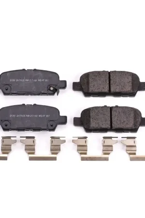 While Supplies Last Power Stop 11-12 Infiniti EX35 Rear Z17 Evolution Ceramic Brake Pads w/Hardware