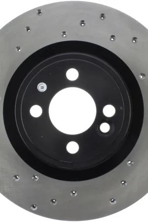 While Supplies Last StopTech Sport Cross Drilled Brake Rotor - Front Left