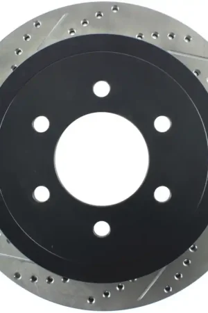 StopTech 04-09 Ford F150 / 06-08 Lincoln Mark LT Rear Right Slotted & Drilled Rotor Weekend Sale
