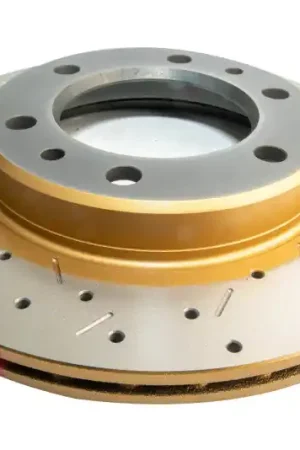 Last Chance DBA 8/83-89 Toyota Land Cruiser Front Slotted & Cross Drilled 4000 XS Series Rotor