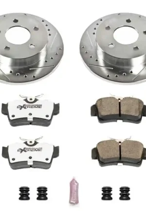 Seasonal Sale Power Stop 94-04 Ford Mustang Rear Z26 Street Warrior Brake Kit