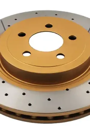 DBA 09-20 Dodge Challenger Front Drilled & Slotted Street Series Rotor Luxury