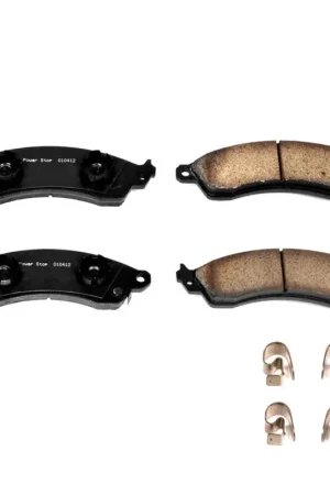 Power Stop 87-92 Chevrolet Camaro Front Z17 Evolution Ceramic Brake Pads w/Hardware Original