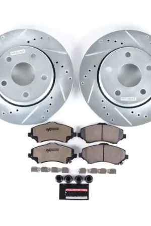Hot Deal Power Stop 07-17 Jeep Wrangler Front Z36 Truck & Tow Brake Kit