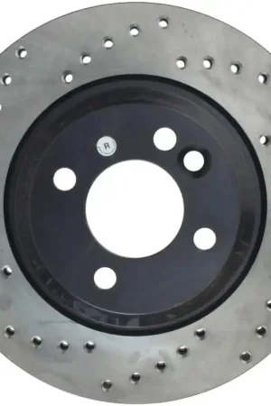 StopTech Drilled Sport Brake Rotor Genuine