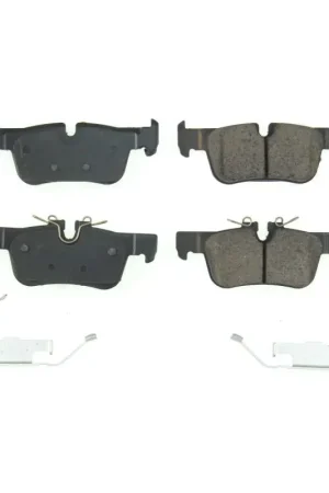 Power Stop 14-18 BMW i3 Rear Z17 Evolution Ceramic Brake Pads w/Hardware Brand New