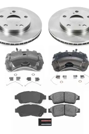 Flash Sale Power Stop 97-01 Toyota Camry Front Autospecialty Brake Kit w/Calipers