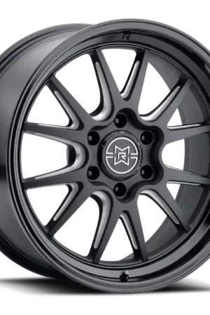 Free Returns Method Raised MR802 20x9 / 8x6.5 BP / 0mm Offset / 121.3mm Bore - Double Black Milled Wheel