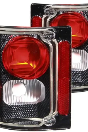 ANZO 1973-1987 Chevrolet C 10 Taillights Carbon Big Sale