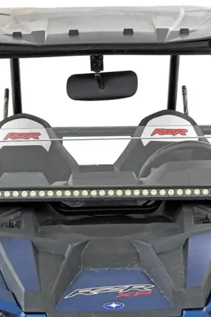 LED Light Kit | Front Mount | 40" Black Single Row | Polaris RZR XP 1000 Fresh Stock