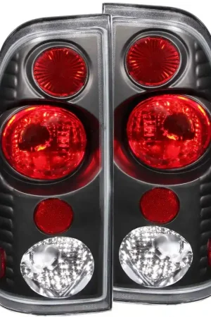 ANZO 1997-2003 Ford F-150 Taillights Black G2 Trusted Brand