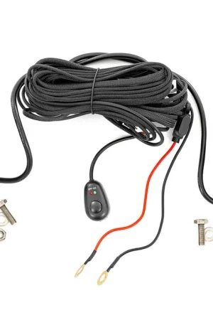 Authentic Black Series LED Light Pair | 2 Inch | SAE Fog | Yellow