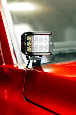 Certified Cali Raised 2024+ Toyota Tacoma Ditch Light Bracket Kit - 2 3X2 18W Led Pods / No Switch