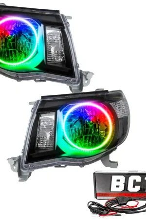 Oracle 05-11 Toyota Tacoma SMD HL - Black - ColorSHIFT w/ BC1 Controller Price Drop