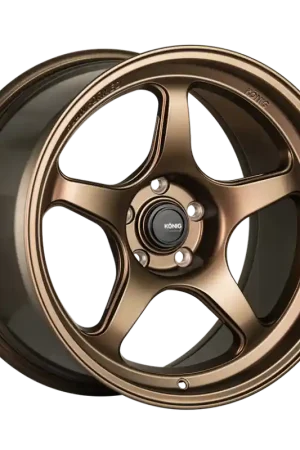 Konig Hyperspec 15x9 4x100 ET35 Matte Bronze Wheel (Knurled Bead) Best Choice