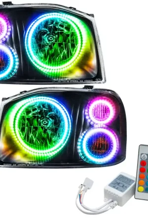 Clearance Oracle 01-04 Nissan Frontier SMD HL - Triple Halo - ColorSHIFT w/ Simple Controller