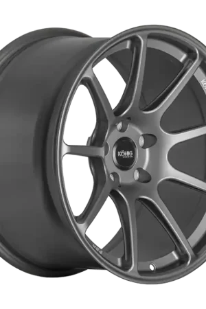 Konig Forged F5R 19x8.5 5x114.3 ET42 Ash Silver Wheel (Knurled Bead) Money Back Guarantee