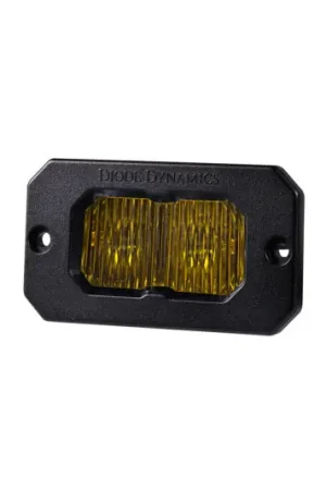 Diode Dynamics Stage Series 2 In LED Pod Sport - Yellow Fog Flush ABL Each Fast Shipping