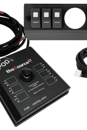 Spod 07-08 Jeep Wrangler SourceLT w/ Opening LED Switch Panel (2 1/16 Inch) Fan Favorite