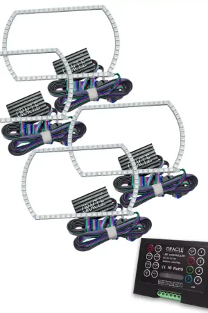 Oracle Chevy Silverado 07-13 Halo Kit Square Style - ColorSHIFT w/ 2.0 Controller Hot Deal