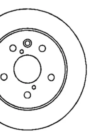 Clearance StopTech 06-09 Lexus IS350 / 07-11 GS350 2WD Drilled Right Rear Rotor