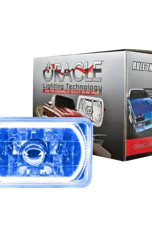 Oracle Pre-Installed Lights 4x6 IN. Sealed Beam - Blue Halo Low Price