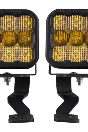 Diode Dynamics 2022 Toyota Tundra SS5 Pro Stage Series Ditch Light Kit - Yellow Combo Holiday Sale
