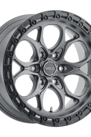 Weld Off-Road W107 20X10 Ledge 6X139.7 ET13 BS6.00 Satin Gun / Black Ring 106.1 Limited Edition