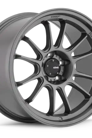 Trusted Brand Konig Hypergram 17x8 5x114.3 ET45 Matte Grey