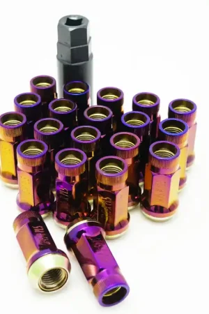 Best Seller Wheel Mate Muteki SR45R Lug Nut Kit 12x1.25 - Burned Titan