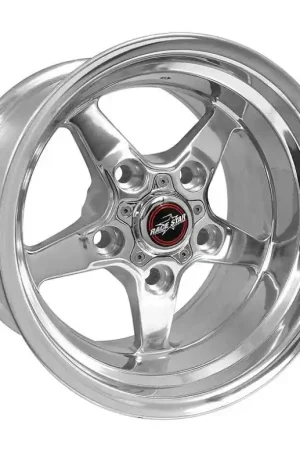 Luxury Race Star 92 Drag Star 17x7 5x135bc 4.25bs Direct Drill Polished Chrome Wheel