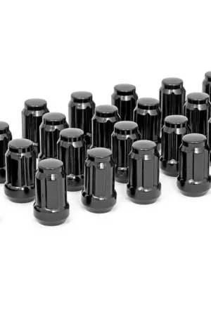 Next Day Delivery 1/2x20 Wheel Installation Kit w/Lug Nuts and Socket Key Black Rough Country